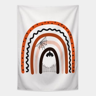 Halloween  Rainbow Party Tapestry