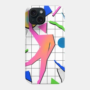 80S GEOMETRIC DANCERS Phone Case