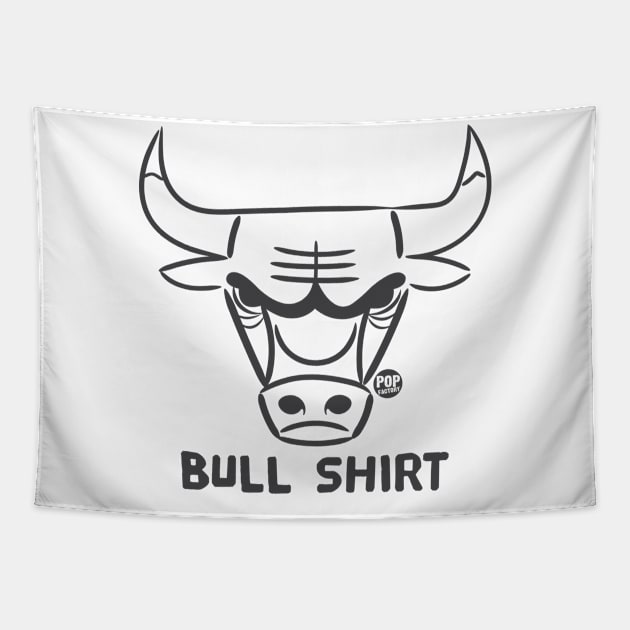 BULL SHIRT Tapestry by toddgoldmanart