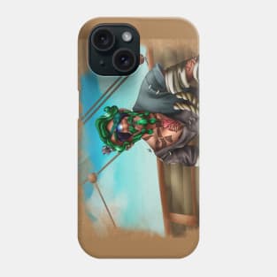 Pirate portrait Phone Case