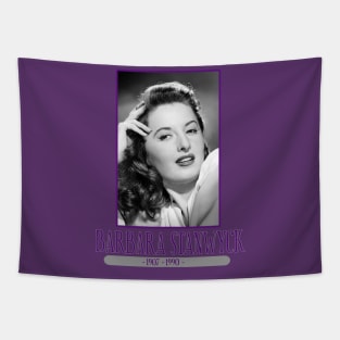 BARBARA STANWYCK Tapestry