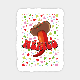 Mexico Chilli Pepper Magnet