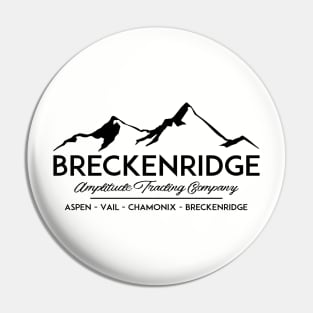 Breckenridge Colorado Skiing Ski Breck Pin