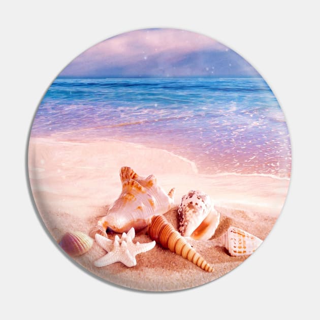 On the beach Pin by CatyArte