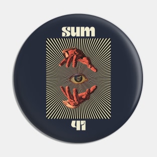 Hand Eyes Sum 41 Pin