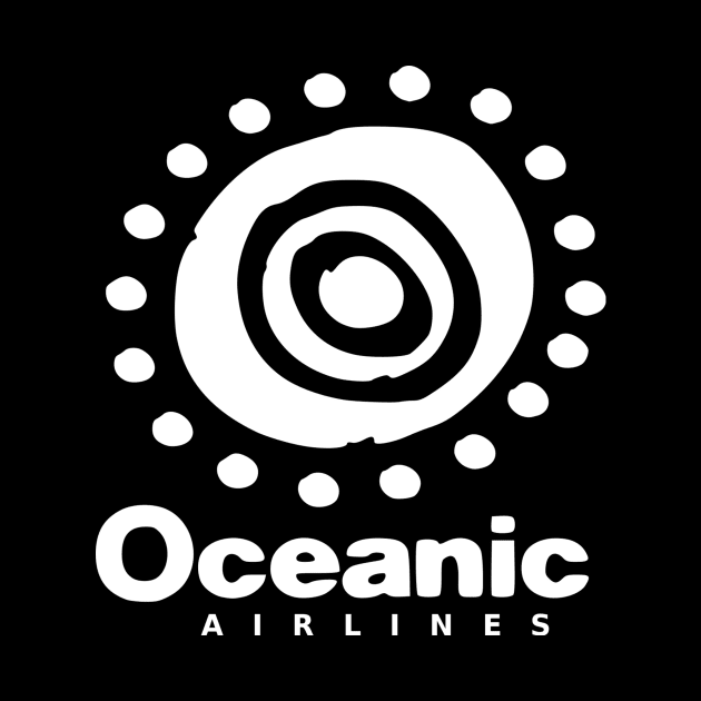 Oceanic Airlines T-shirt by DoubleDu