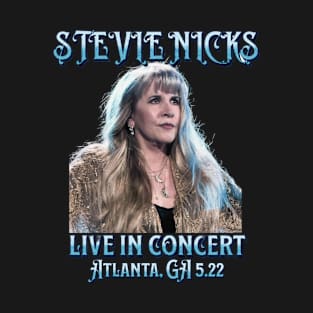 STEVIE LIVE IN ATLANTA CONCERT NICKS FAN INSPIRED FLEETWOOD MAC MERCH T-Shirt