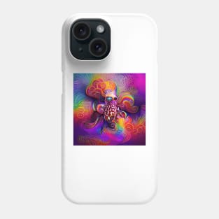 Psychedelic Octopus Phone Case