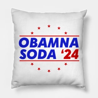 Obamna Soda 24 | Obamna Soda 2024 Pillow