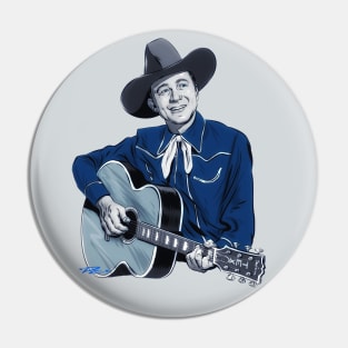 Tex Ritter - An illustration by Paul Cemmick Pin