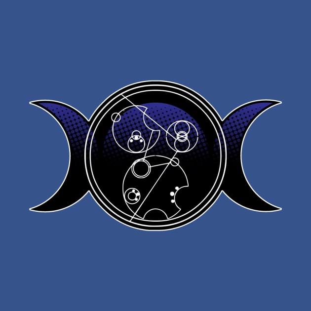 Gallifreyan Triple Moon by Roxorsoxoff