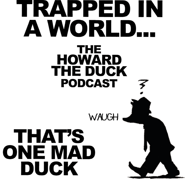 COLLECTIVE LIMITED EDITION: Trapped In a World - The Howard the Duck Podcast Kids T-Shirt by Into the Knight - A Moon Knight Podcast