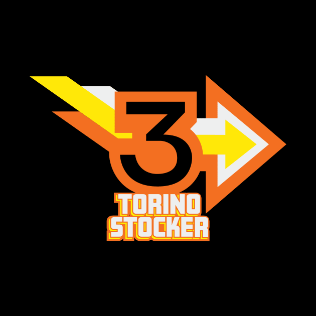 1977 - Torino Stocker Stacked (Black) by jepegdesign