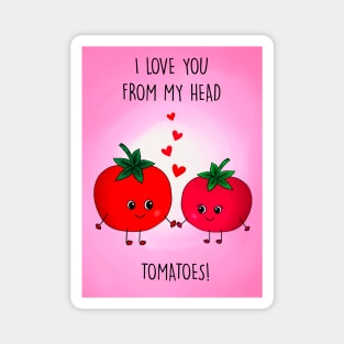 ILY TOMATOES Magnet