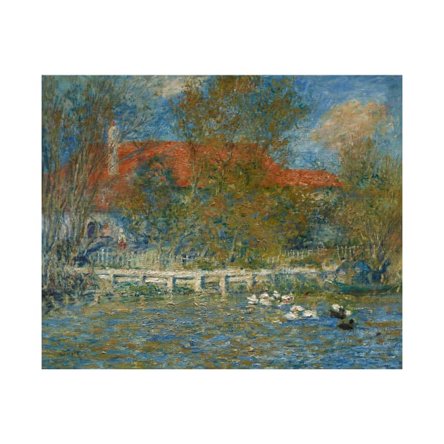 The Duck Pond by Auguste Renoir by Classic Art Stall