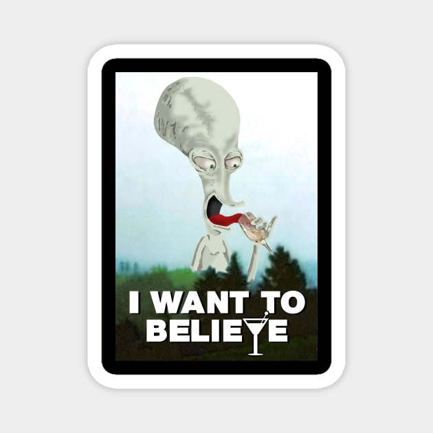 i want to believe roger Magnet by RedSheep