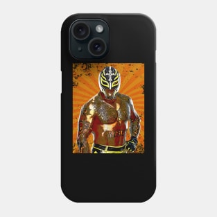 Rey Mysterio // Retro Comics Style Phone Case