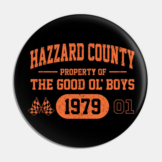 Hazzard County - 1979 Pin by dustbrain