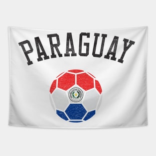 Paraguay Soccer Team Heritage Flag Tapestry