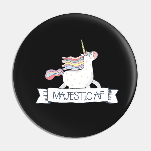 Magestic AF Unicorn Pin by crazycanonmom