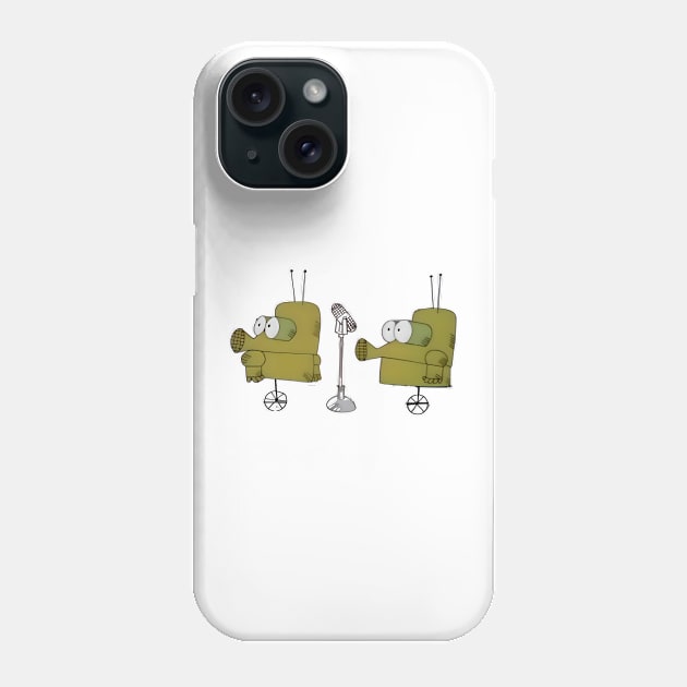 The Solenoid Robots - Roger Ramjet Phone Case by Desert Owl Designs