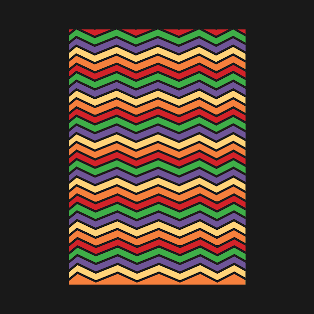 Colorful Chevron Design by Winks and Twinkles