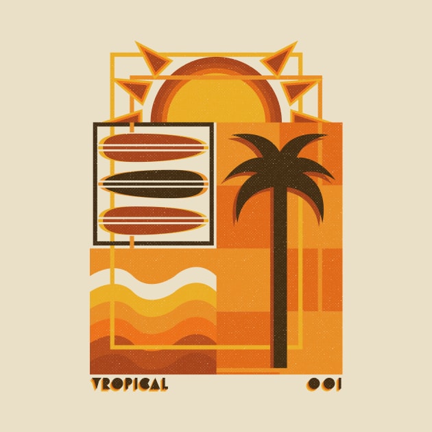 Tropical Modern Retro by JDP Designs