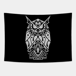 OWL POLYNESIAN ARTWORK Tapestry