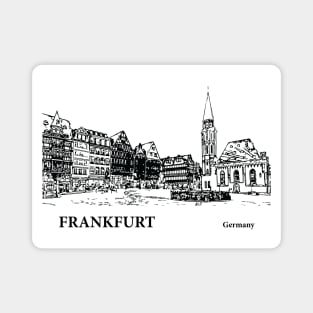 Frankfurt Germany Magnet