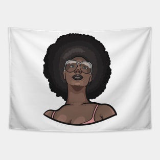 Strong Black Woman Tapestry