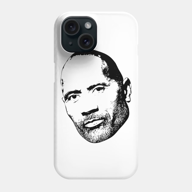 The Rock Phone Case by AlexPDJ