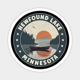 Newfound Lake Minnesota Sunset Magnet