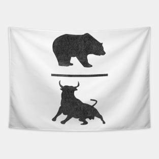 Bear Bull Tapestry