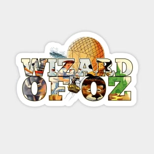 The Wizard of Oz Comic Book Style Official Story Book Edition Magnet