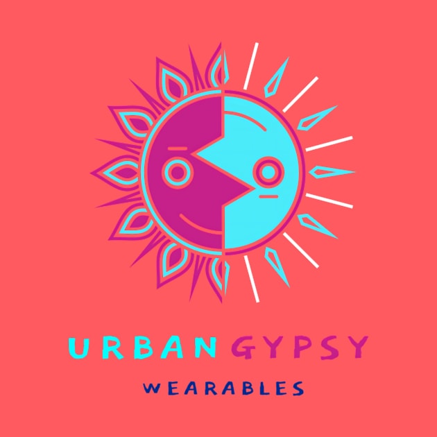 Urban Gypsy Wearables – Half Sun Moon Smiling by Urban Gypsy Designs