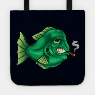 Smoking Fish Tote