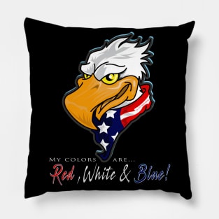 My colors...Red, White & Blue Pillow