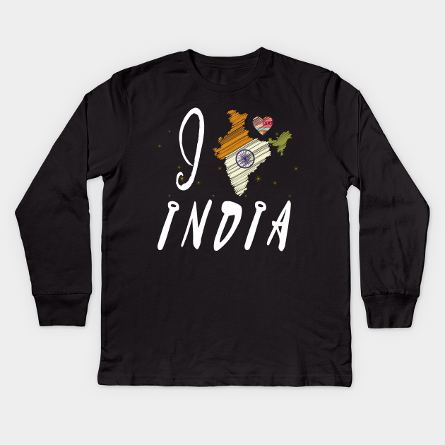 i love india t shirt