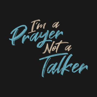 Christian Introvert Not A Talker T-Shirt