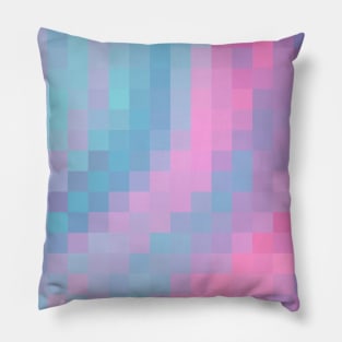 Pixels - cotton candy Pillow