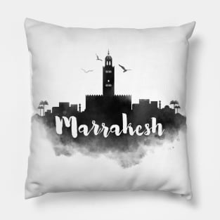 Marrakesh watercolor Pillow