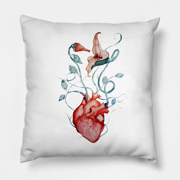 Pink Floyd Love Flowers Pink Floyd Pillow Teepublic