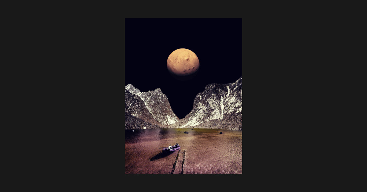 Just a Short Vacation - Space Aesthetic, Retro Futurism, Sci Fi - Space