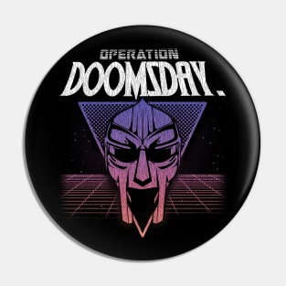 Retrowave Doom Gradient 9 Pin