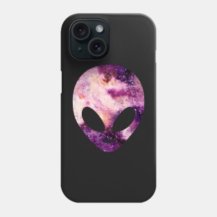 Alien Head - Space Galaxy Phone Case