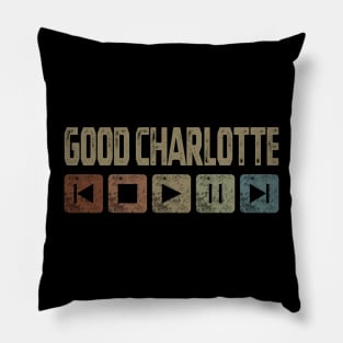 Good Charlotte Control Button Pillow