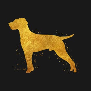 Hungarian Vizsla golden art T-Shirt