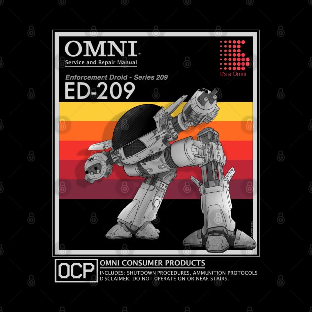 ED-209 Service and Repair Manual by Justanos