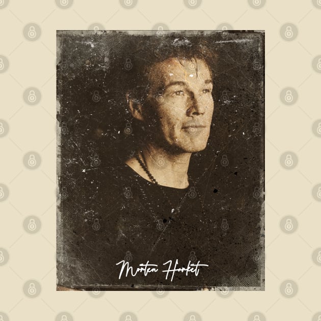 Vintage Morten Harket 80s Fan Art by Ihkwan Art