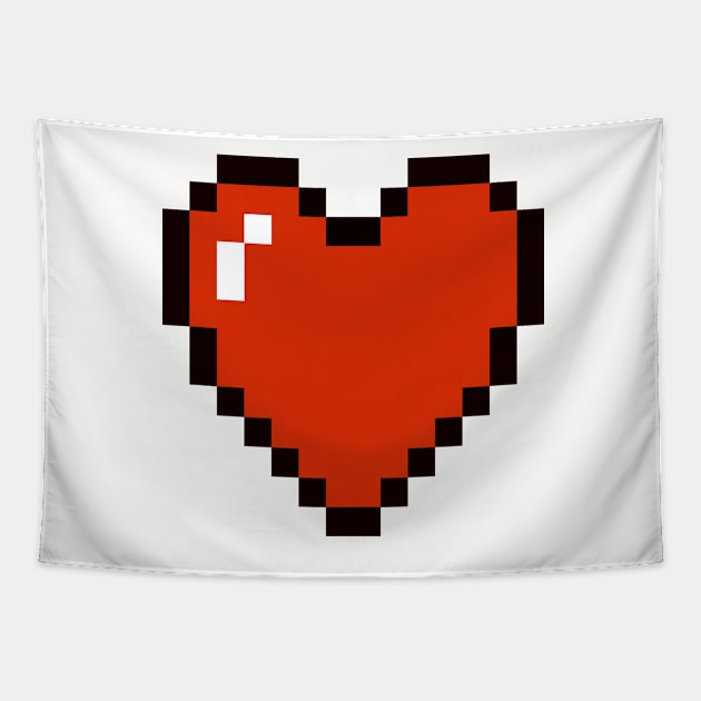 Pixel Luv Tapestry by Fatkitty